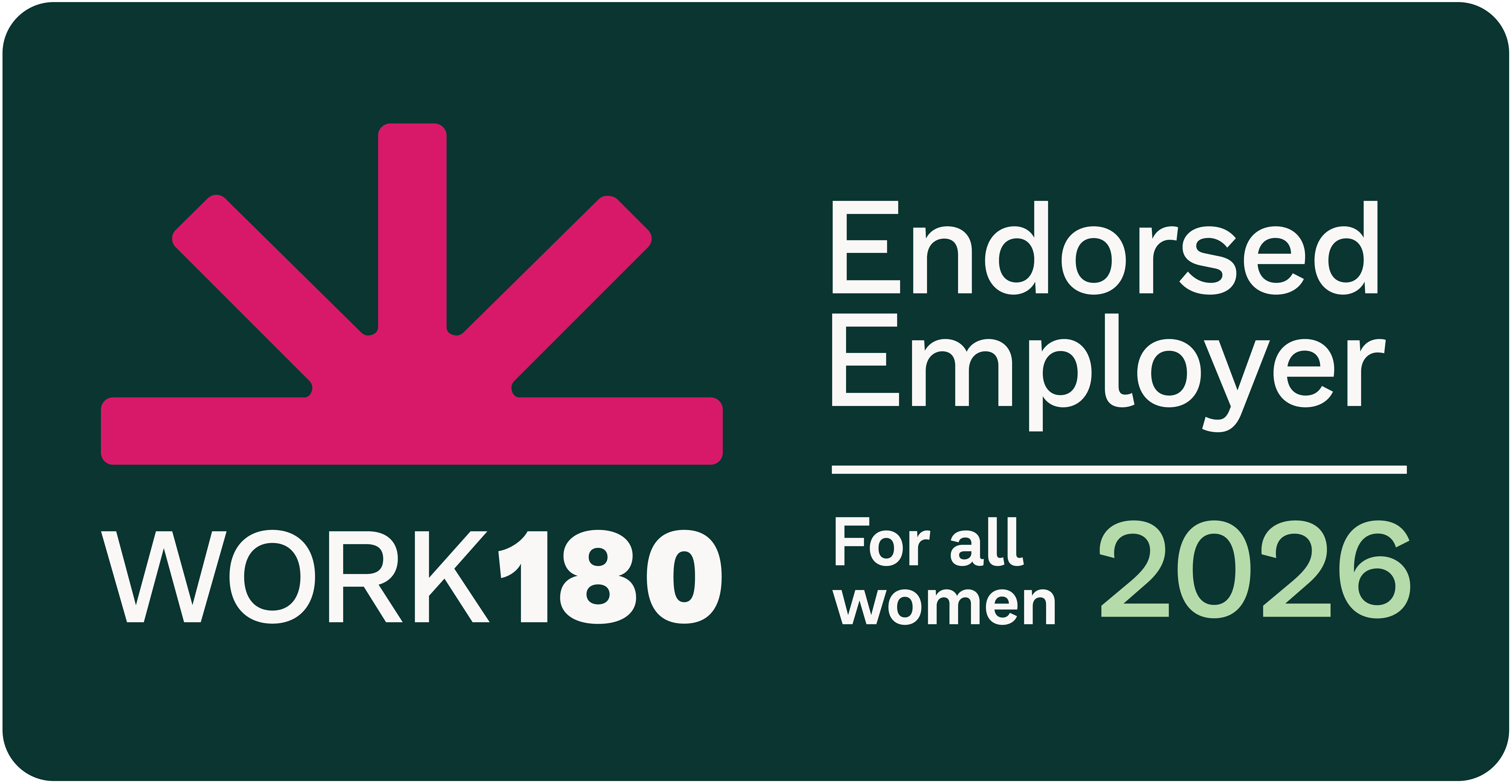 Endorsed Employer for all women 2026