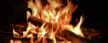 Using fire outdoors